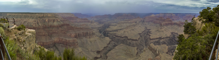 Grand Canyon Panorama mit Colorado River